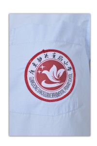 SU166 度身訂做校服恤衫 翻領恤衫設計選擇 胸袋繡花Logo恤衫 校服恤衫專門店  細節-6